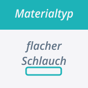 flacher Strickschlauch