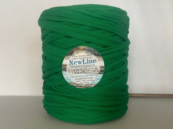 NewLine Textilgarn "Grasgrün Waffelpiquée"