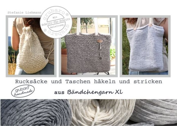 Cover Heft: Rucksäcke & Taschen aus Bändchengarn